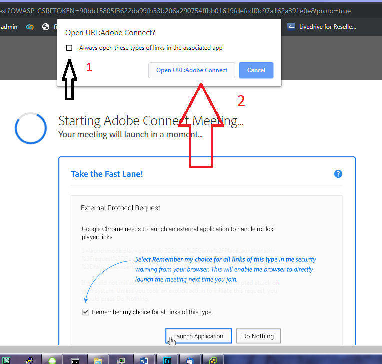 ورود به کلاس مجازی AdobeConnect