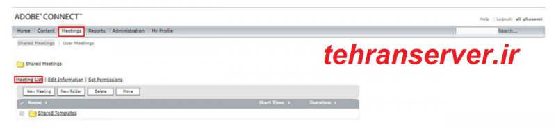 آموزش راه اندازی Adobe Connect