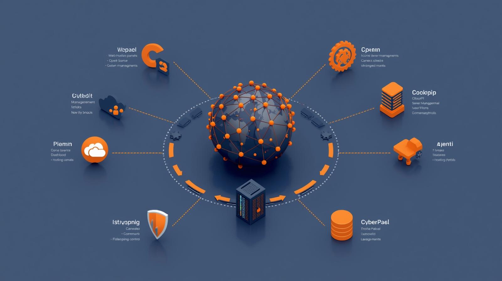 انواع کنترل پنل های لینوکسی