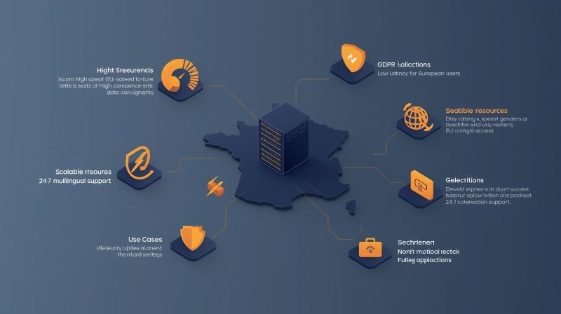 ویژگی های سرور مجازی فرانسه تهران سرور