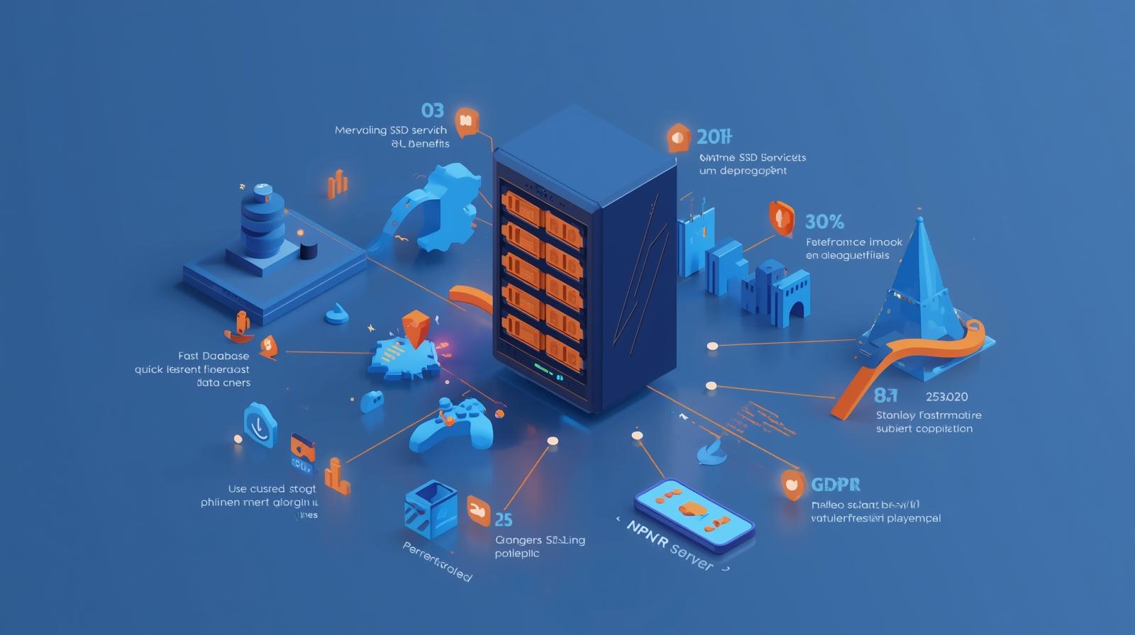 سرور مجازی فرانسه با هارد SSD