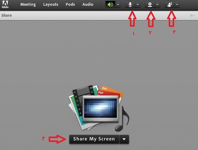 اپشن های ادوب کانکت