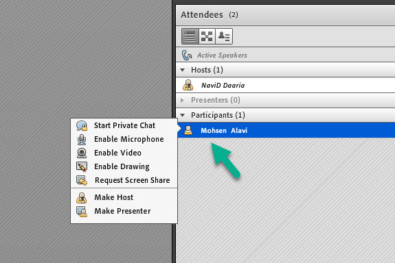 اپشن های ادوب کانکت