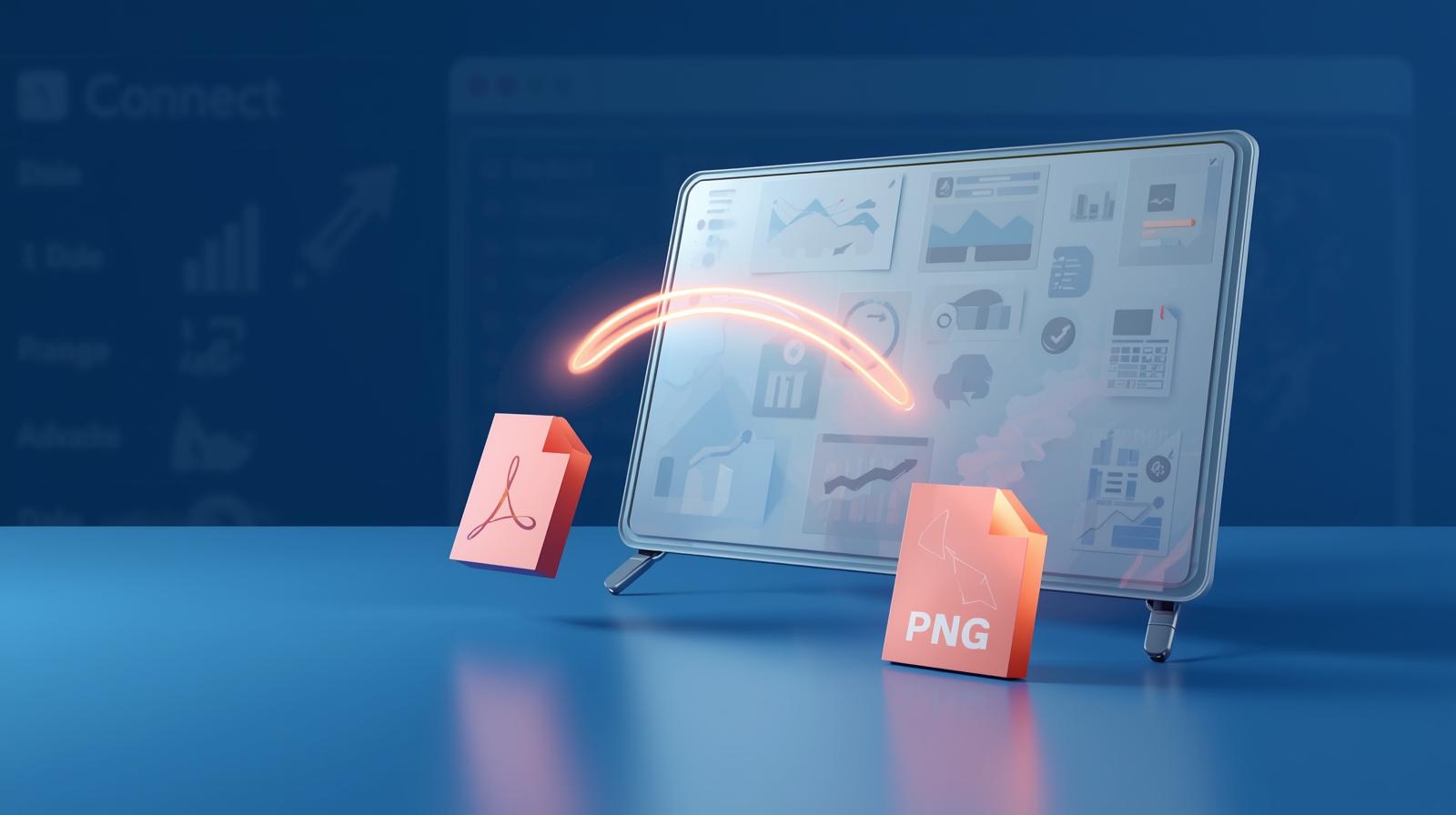 ذخیره تخته وایت برد ادوب کانکت به صورت PDF و PNG