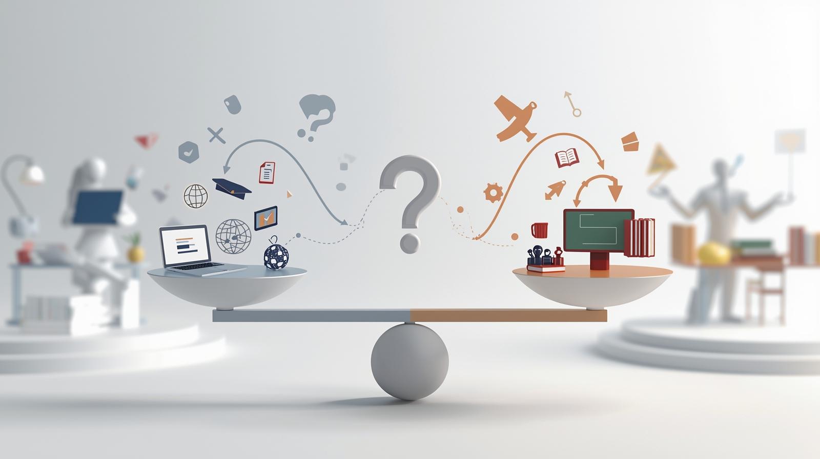 وفاداری روش آموزشی موسسات به آموزش آنلاین یا بازگشت به حالت سنتی و حضوری؟