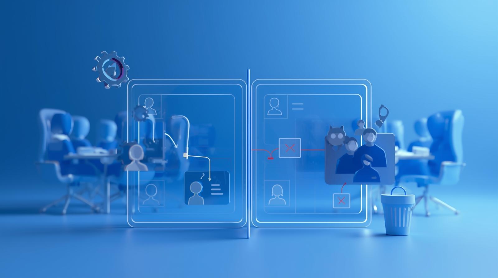 مشاهده اطلاعات گروه و حذف حساب کاربری در ادوب کانکت