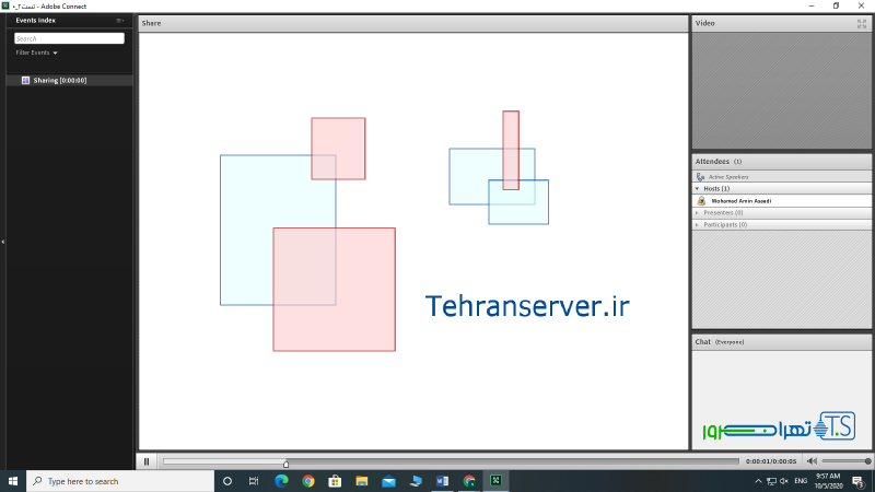 کلاس مجازی ضبط شده