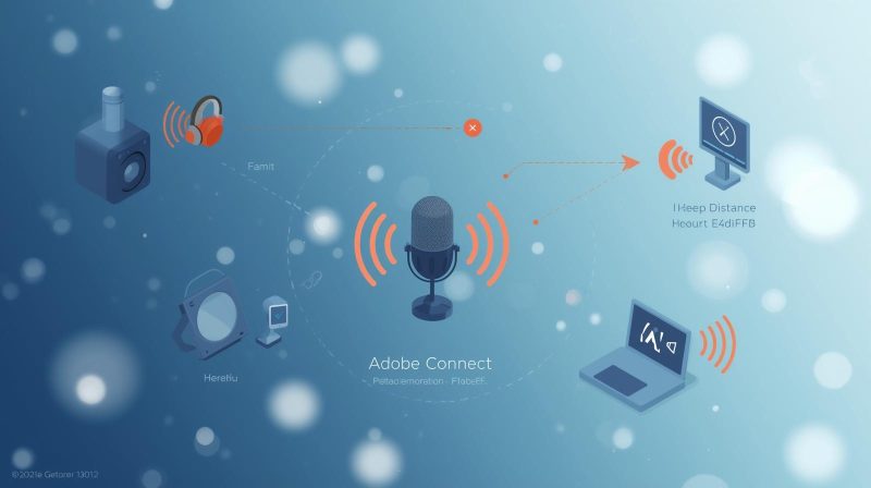 اکو شدن صدا در ادوبی کانکت