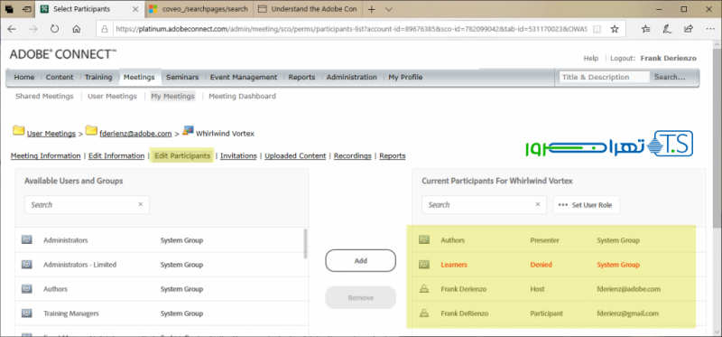کلاس مجازی ادوب کانکت