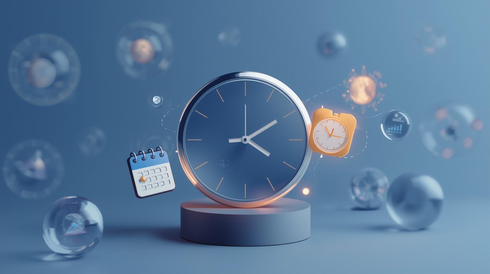 تنظیم ساعت در کلاس‌ مجازی ادوب کانکت