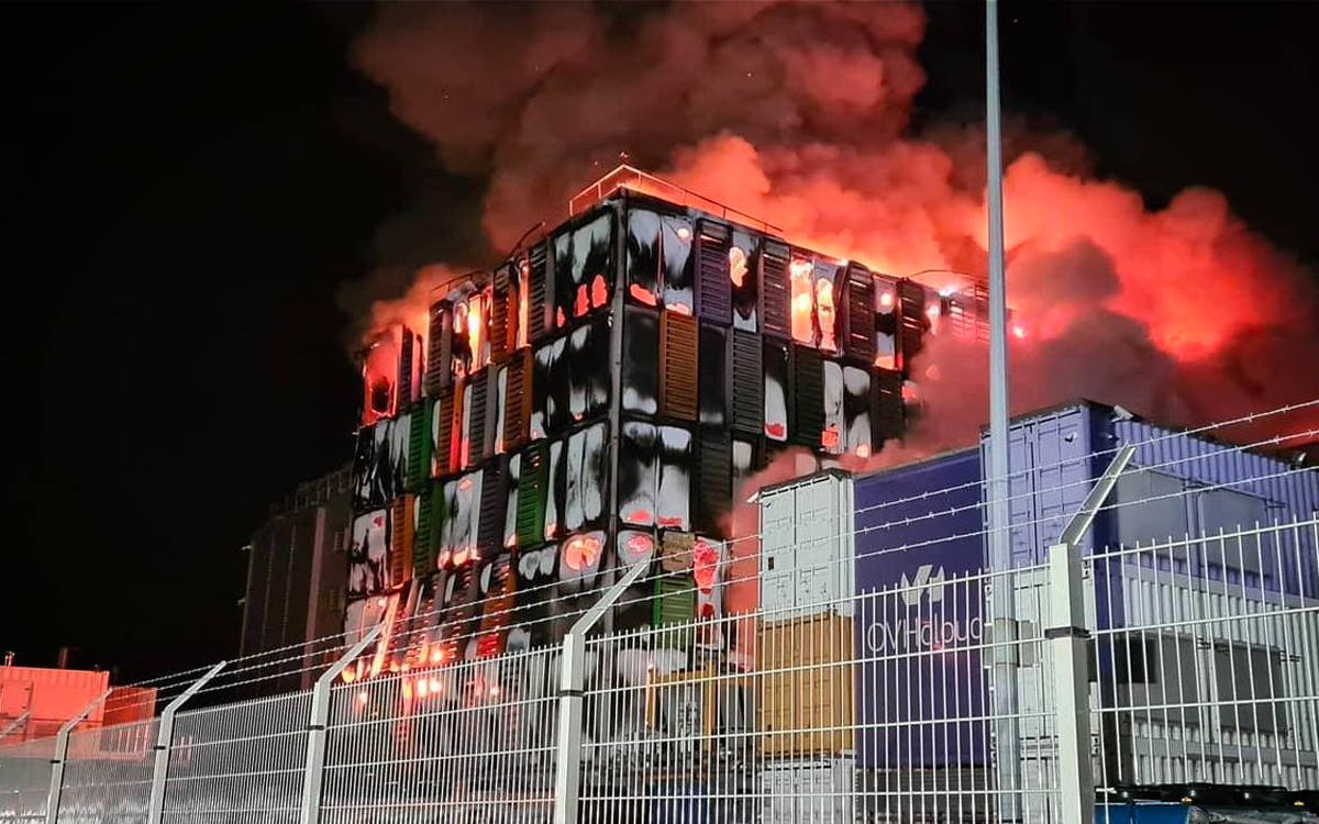 خبر: دیتاسنتر OVH در فرانسه دچار آتش سوزی شد