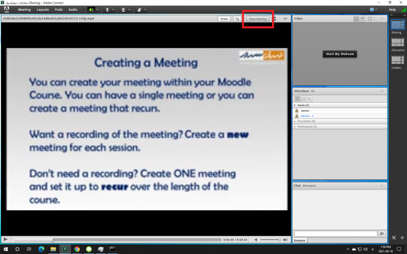 کلاس‌‌ مجازی ادوب کانکت