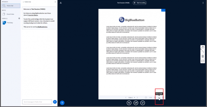 آموزش چرخش و زوم کردن در محیط بیگ بلو باتن