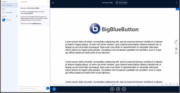 آموزش چرخش و زوم کردن در محیط بیگ بلو باتن
