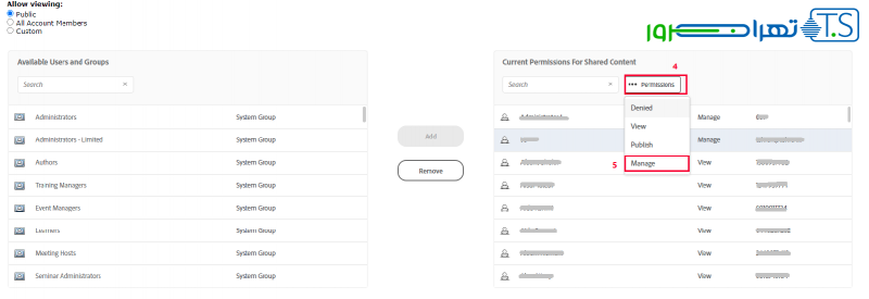 خطای no access در کلاس مجازی ادوب کانکت