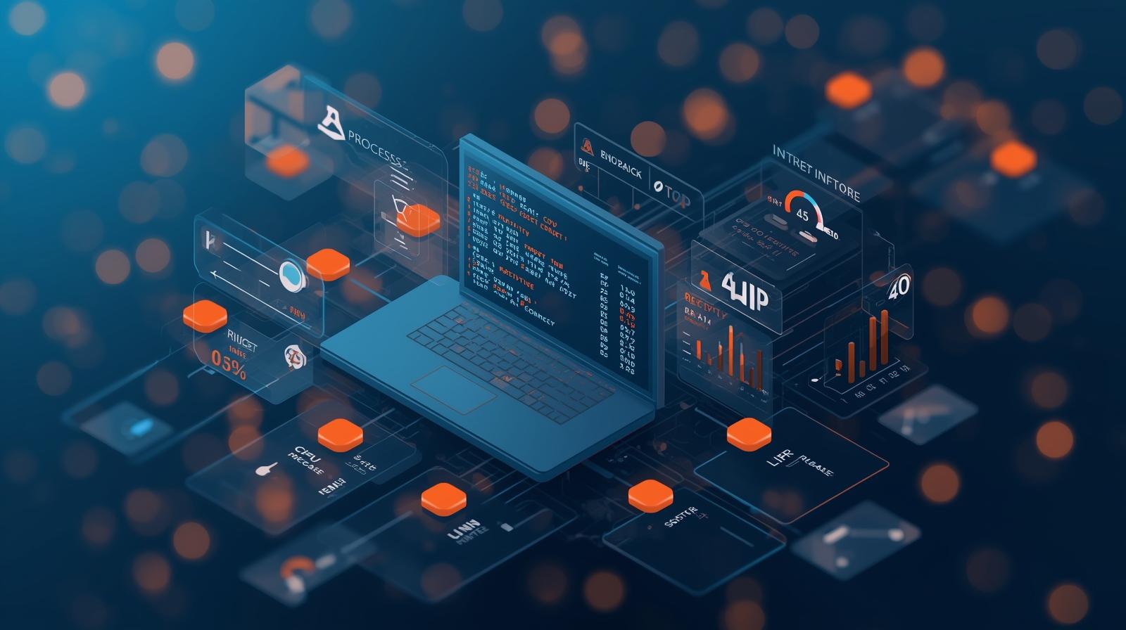 مدیریت پروسه ها با دستور top