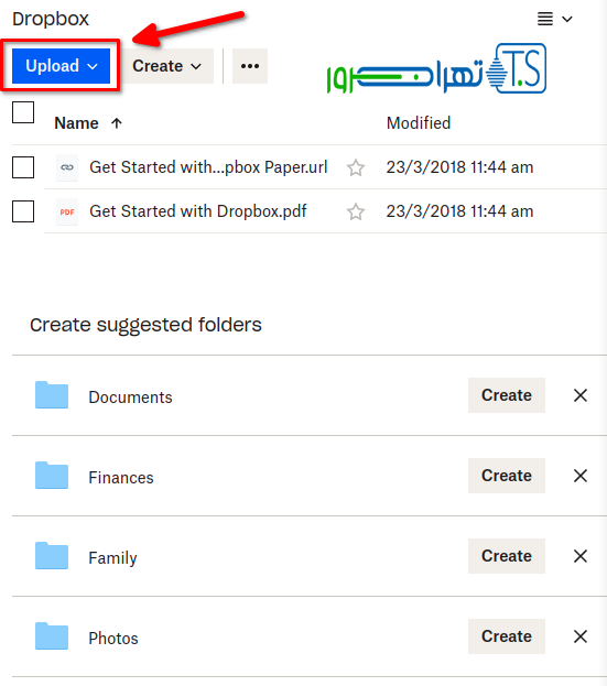 اشتراک گذاری ویدئو در BigBlueButton از طریق دراپ باکس
