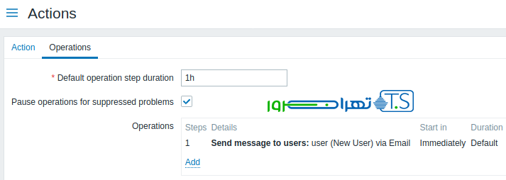 دریافت اعلان در پنل مانیتورینگ زبیکس