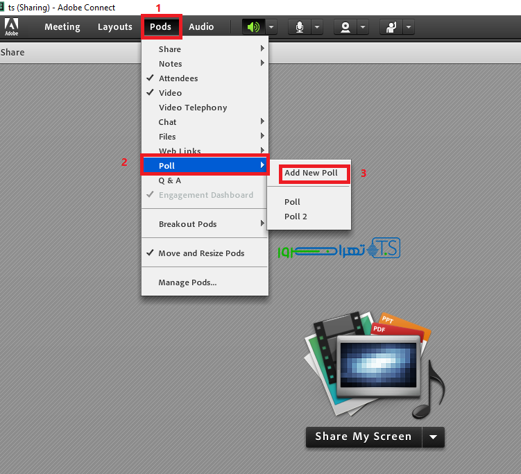 نظرسنجی در ادوب کانکت