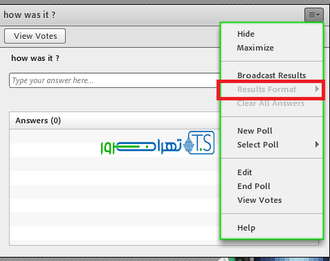 نظرسنجی در ادوب کانکت