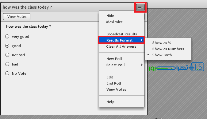 نظرسنجی در ادوب کانکت