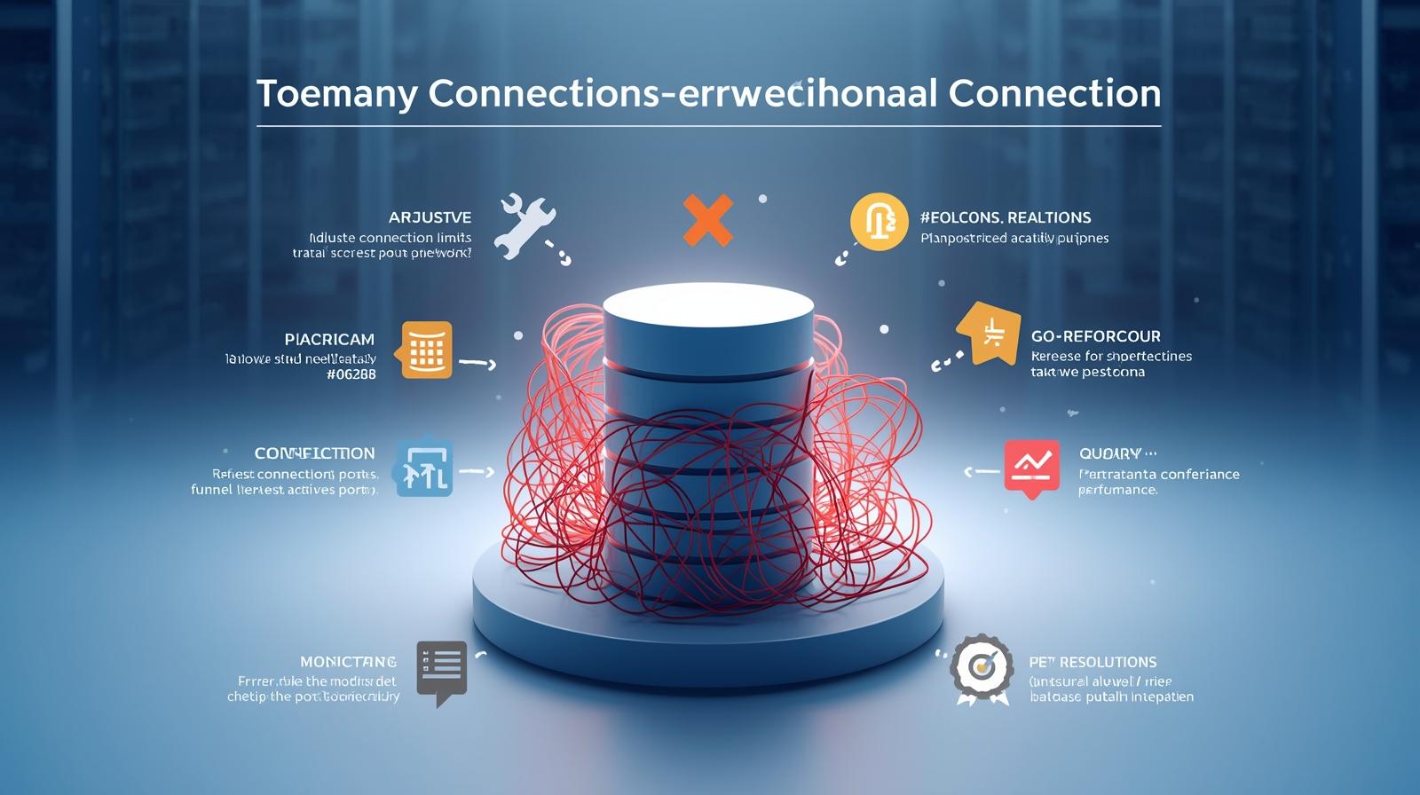 خطای too many connections در MySQL و نحوه رفع آن