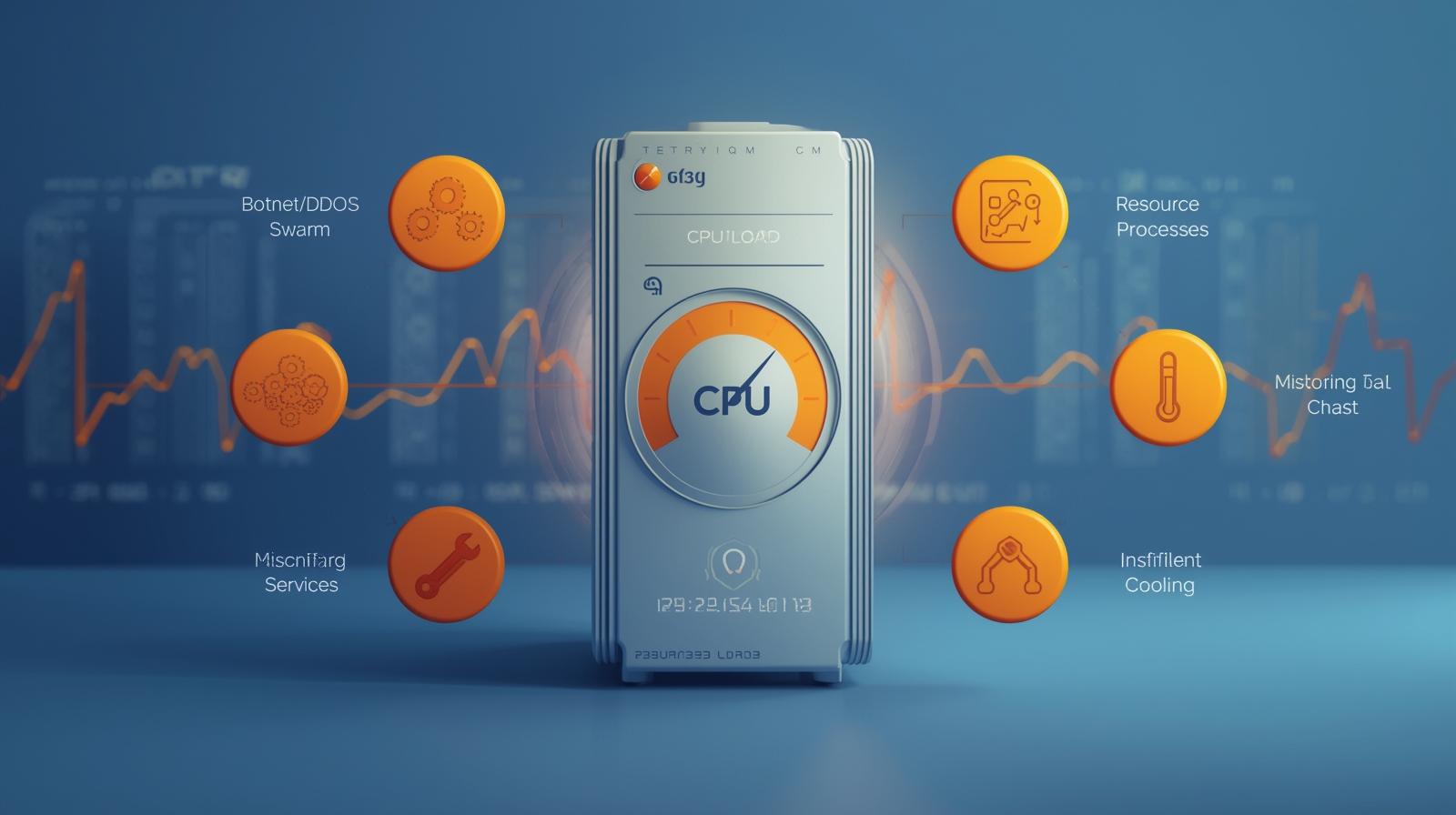 حداکثر بار CPU برای سرور اختصاصی چقدر است؟