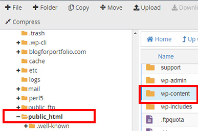 نصب افزونه روی هاست با FTP