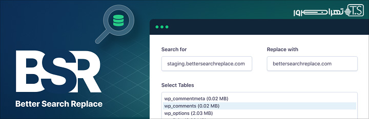 افزونه Better Search Replace