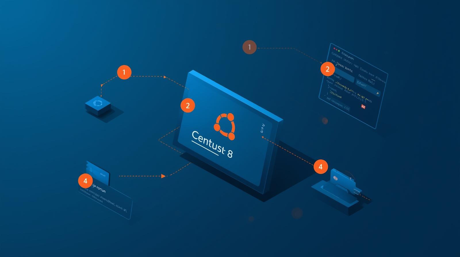 نصب سنت او اس 8 در 4 مرحله کاملا تصویری و گام به گام+انجام تنظیمات