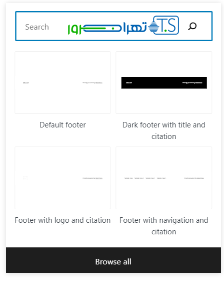 Block Patterns وردپرس 6.0
