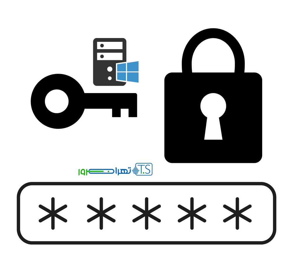 تغییر پسورد سرور ویندوزی