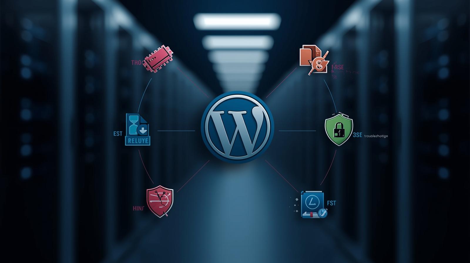 5 خطای رایج مربوط به سرور وردپرس