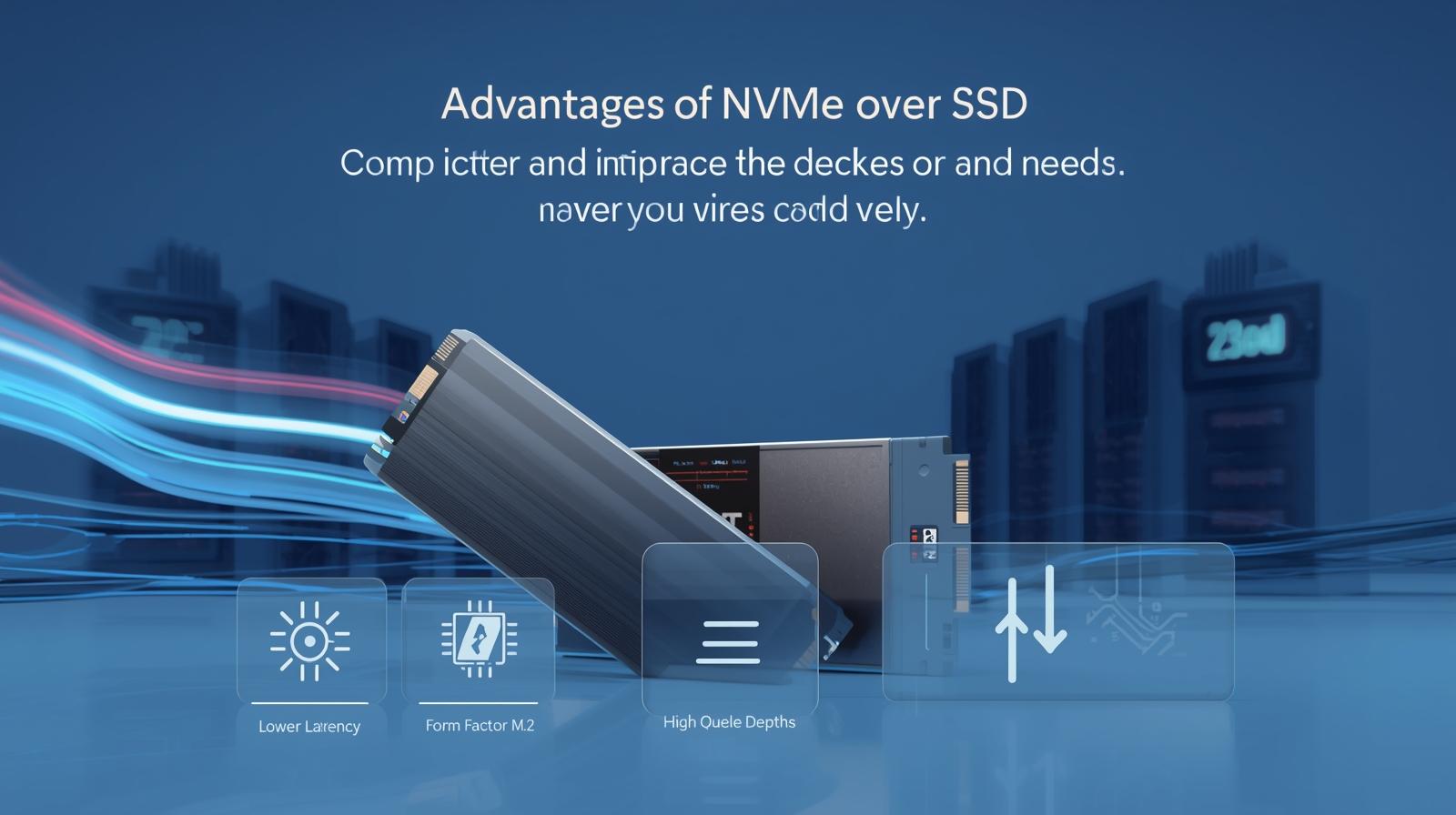 مزایای هارد NVMe نسبت به هارد SSD