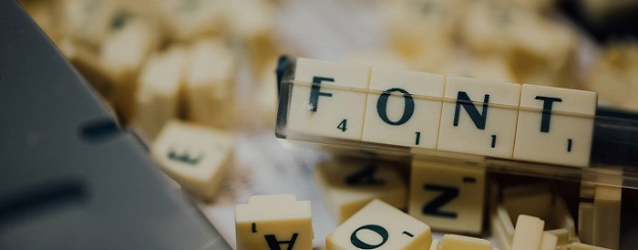 از فونت‌های جذاب استفاده کنید