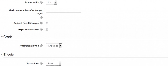نمایی از افزونه مودل Content Pages