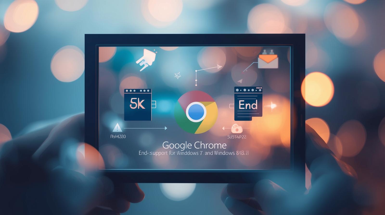 کروم پشتیبانی از ویندوز 7 و 8.1 را قطع می کند! چه باید کرد؟