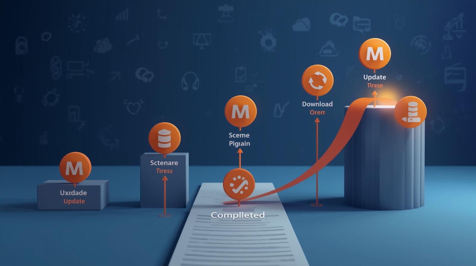مراحل بروزرسانی مودل چگونه است؟