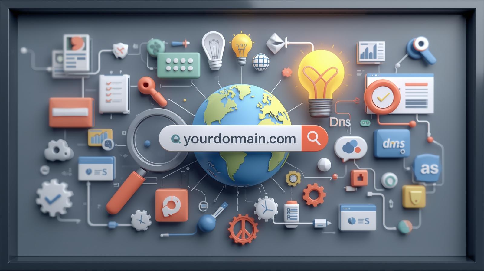 راهنمای انتخاب نام دامنه وب سایت