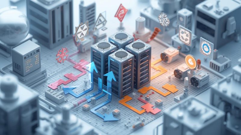 نکاتی برای خنکسازی بهتر دیتاسنتر