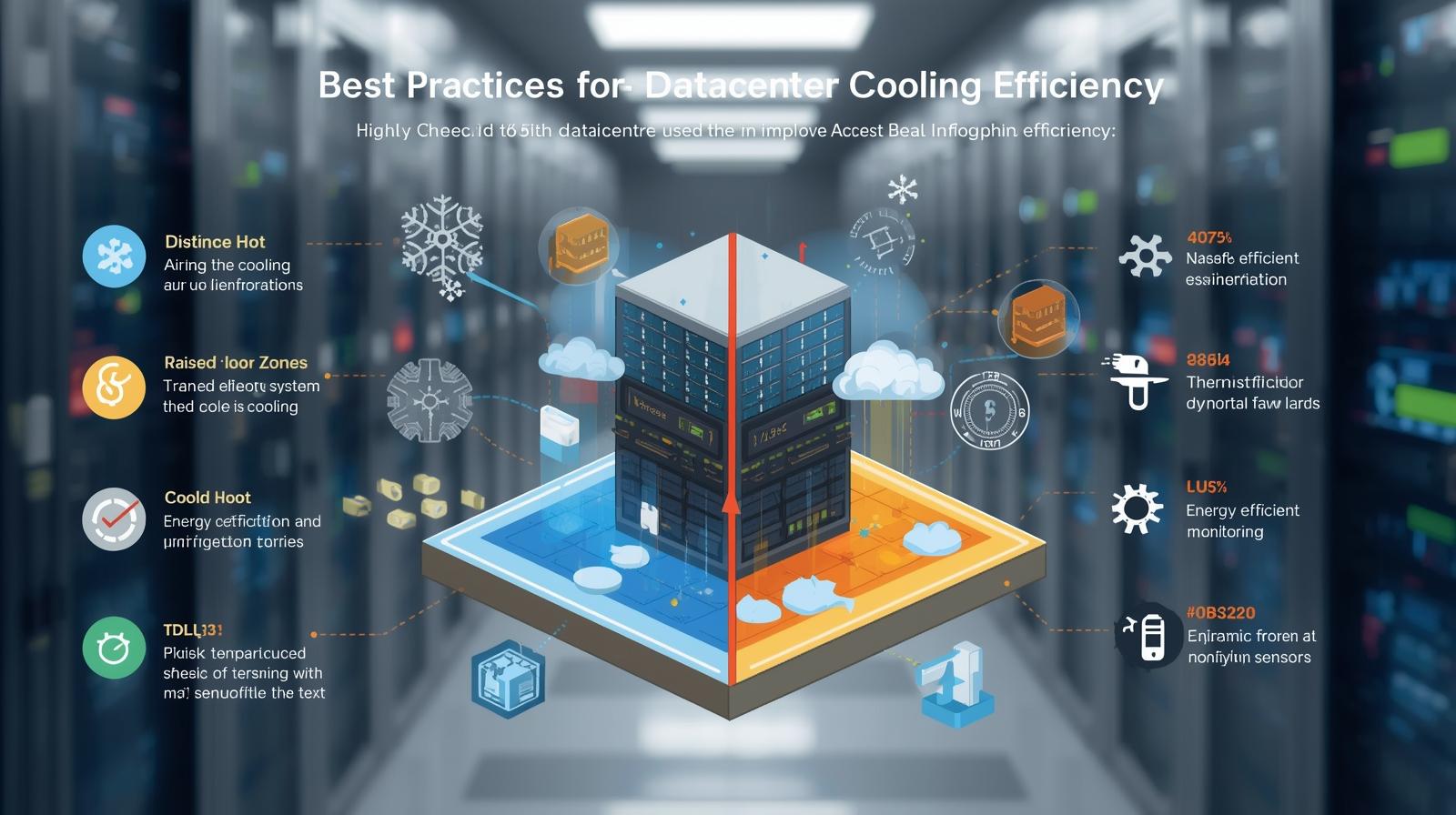 نکاتی برای خنکسازی بهتر دیتاسنتر