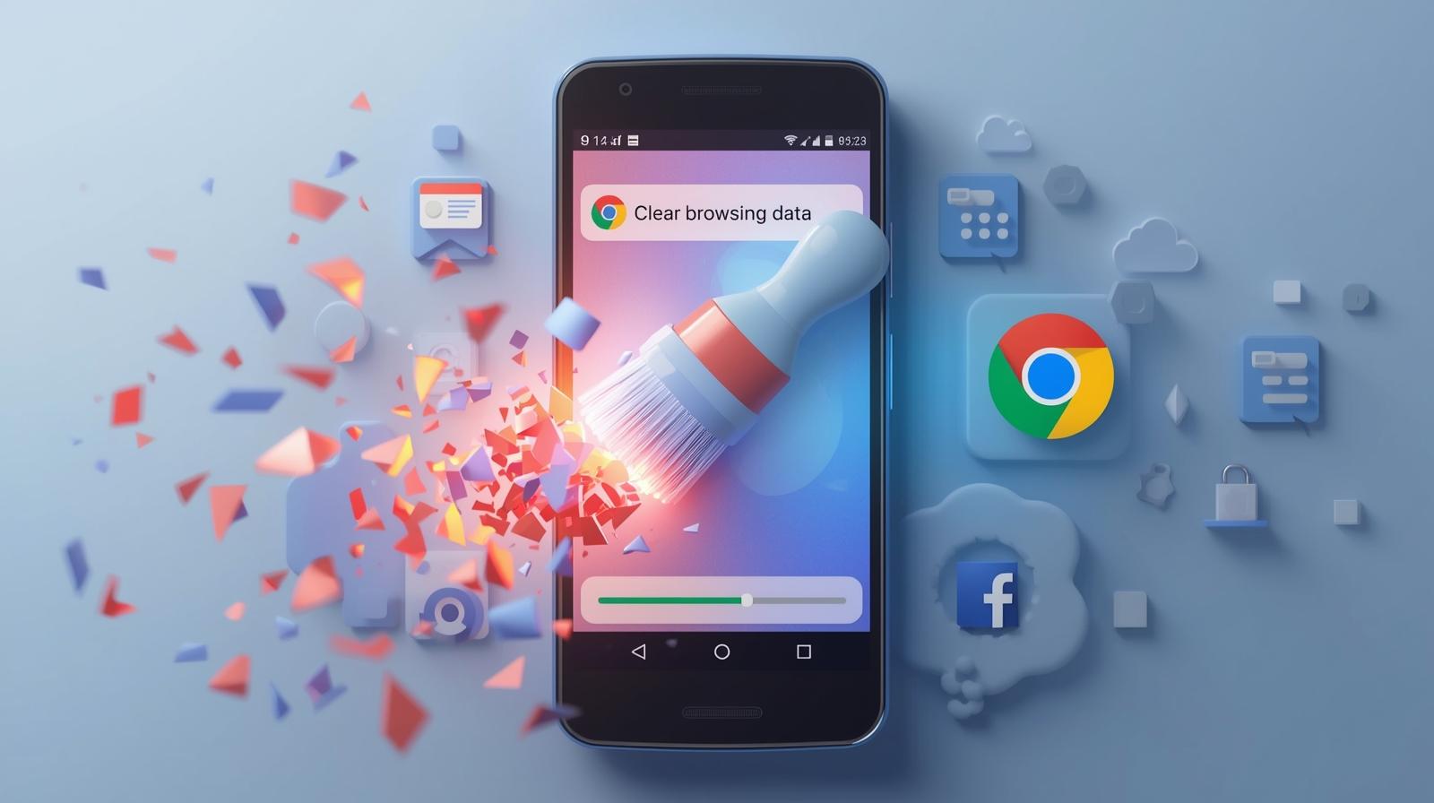 آموزش پاک کردن کش مرورگر کروم در اندروید