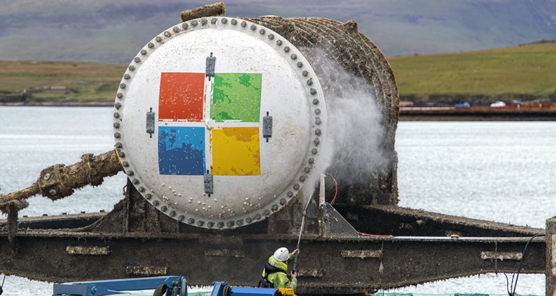 دیتاسنتر Microsoft Project Natick در اسکاتلند